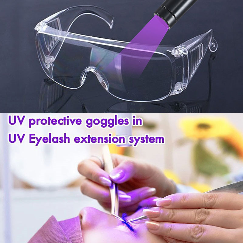 Eyelash Extension With Glasses - UV Protective Glasses For False Lash