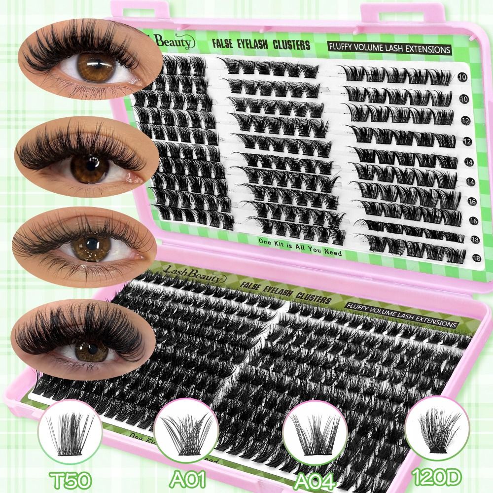 Faux Mink Lash - Natural Look False Eyelashes Bond and
