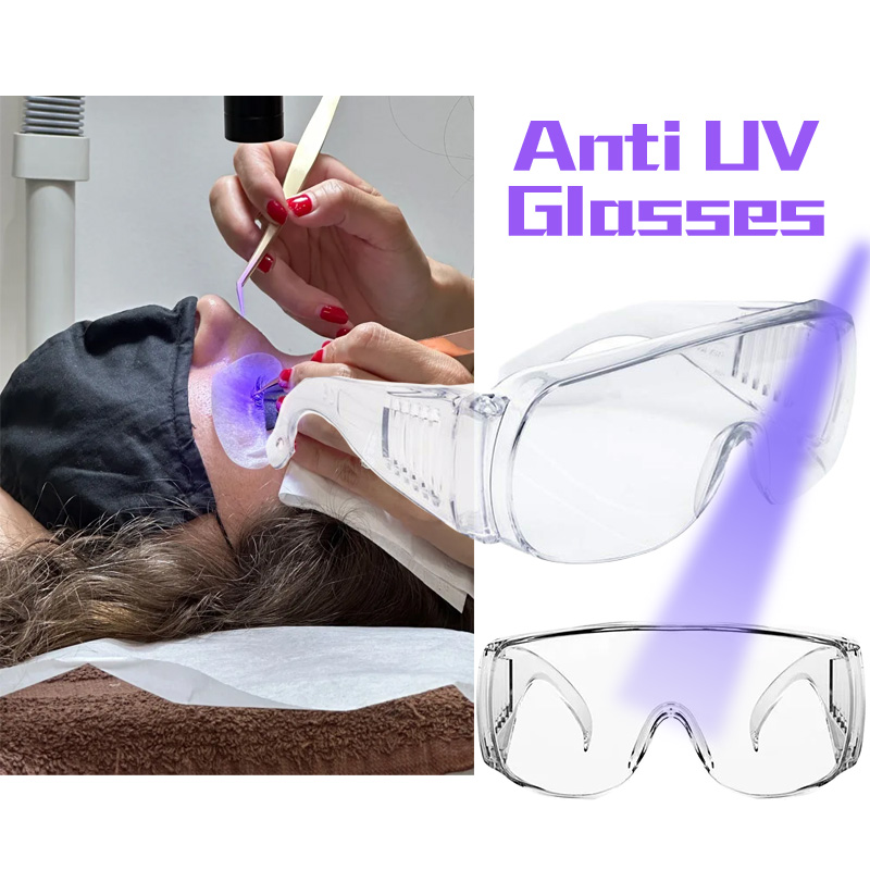 Eyelash Extension With Glasses - Uv Protect Glasses Eyelashes Extension Eyewear