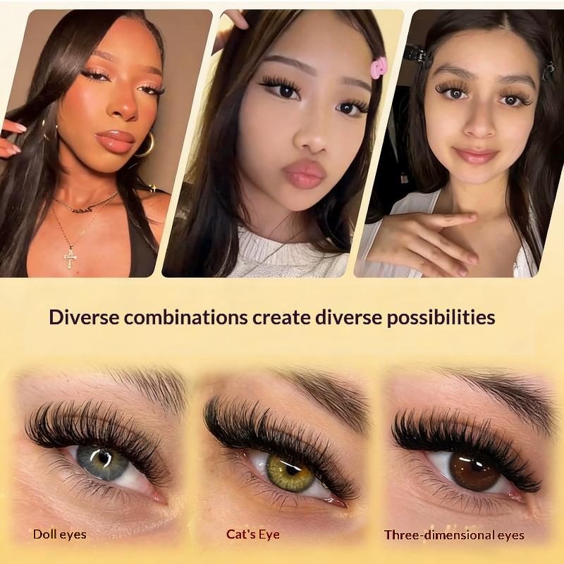 Faux Mink Lash - New DIY Lashes Extension Kit Glue-free