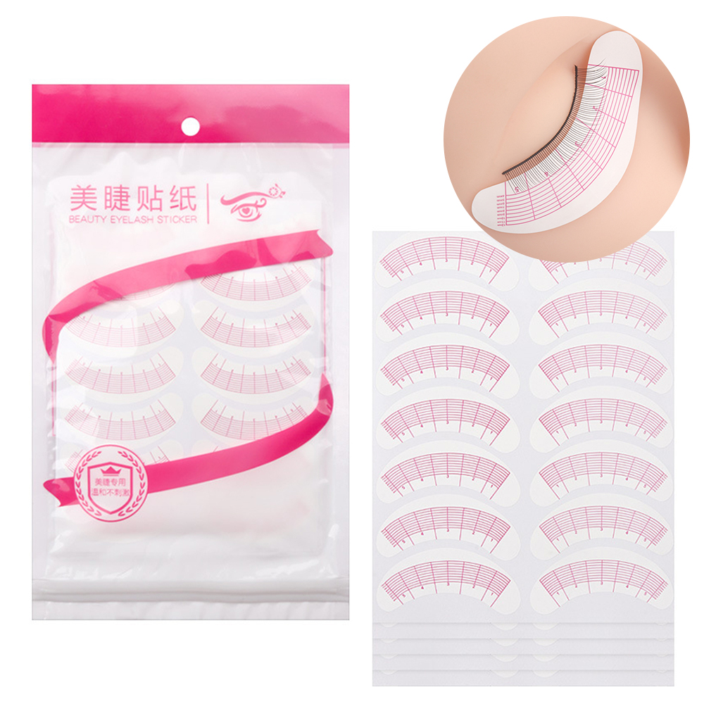 Lash Mapping Sticker - 70 Pairs Lash Mapping Stickers Eyelash