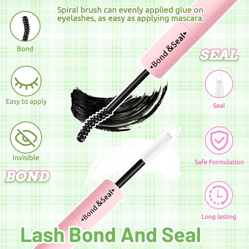 Faux Mink Lash - Natural Look False Eyelashes Bond and