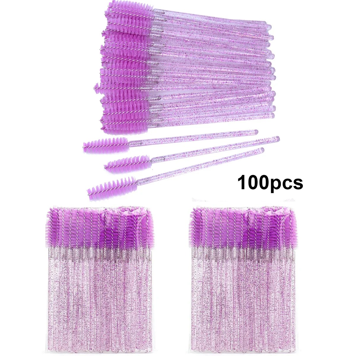 Eyelash Extension Wholesale - 100pcs DisposableCombs Wholesale for Eyelash Extension