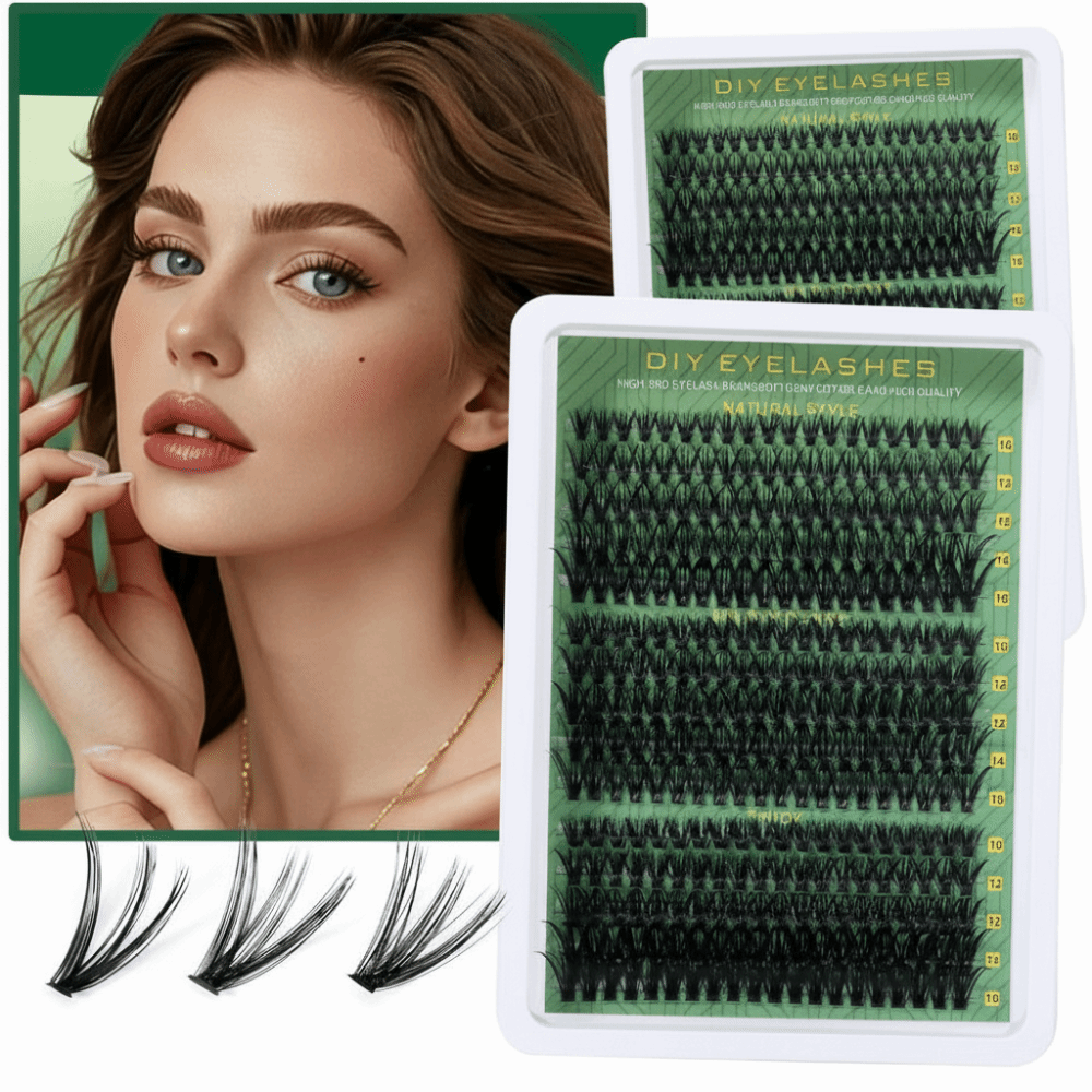 Faux Mink Lash - Natural Look False Eyelashes Wispy Style