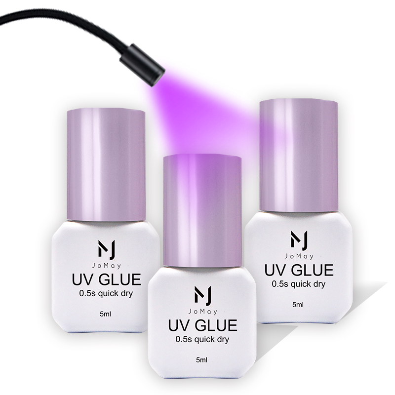 Eyelash Extension Glue For Sensitive Eyes - Super Fast Speed Up 0.5s UV