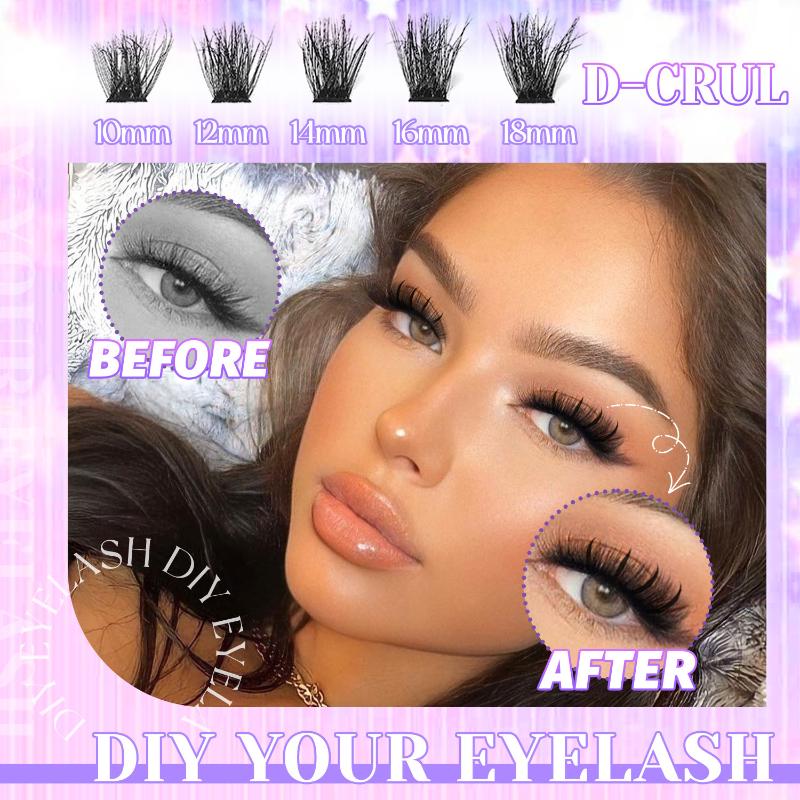 Lashes Cluster DIY Lash Extens - Individual Lash Tray review and price