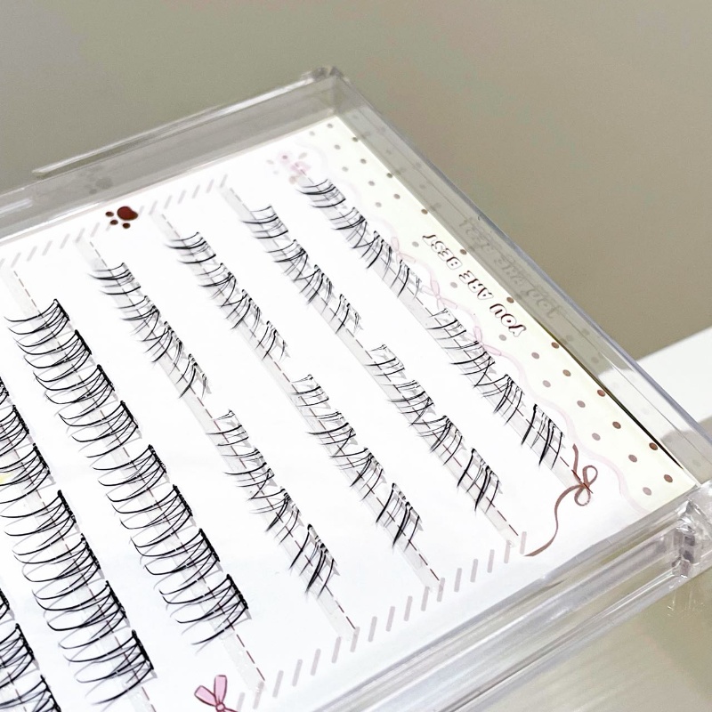 Mixiaohe Sheer Mixed Wispy Upp - Individual Lash Tray review and price