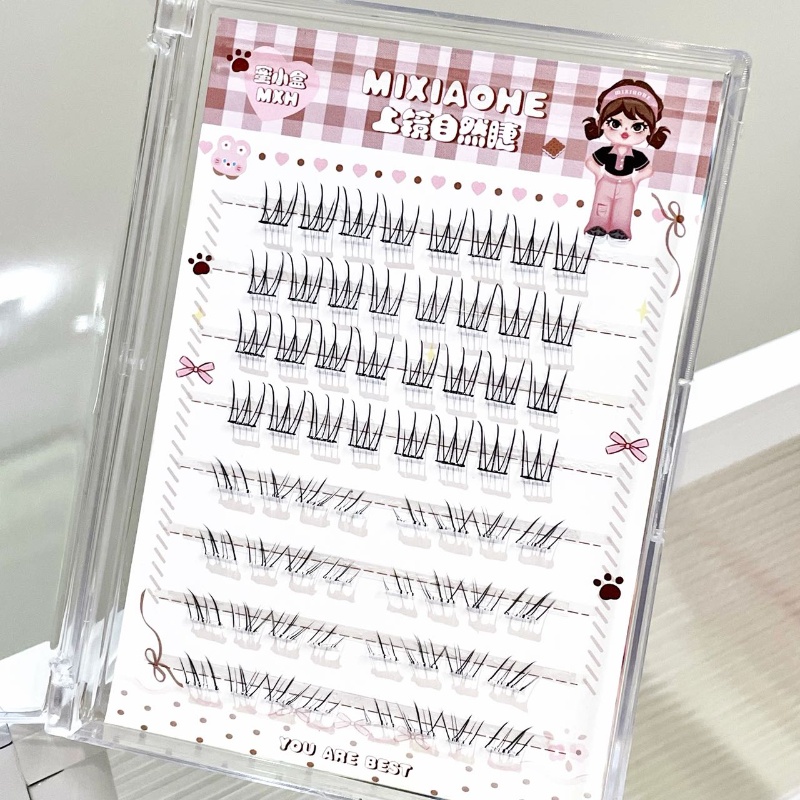 Mixiaohe Sheer Mixed Wispy Upp - Individual Lash Tray review and price