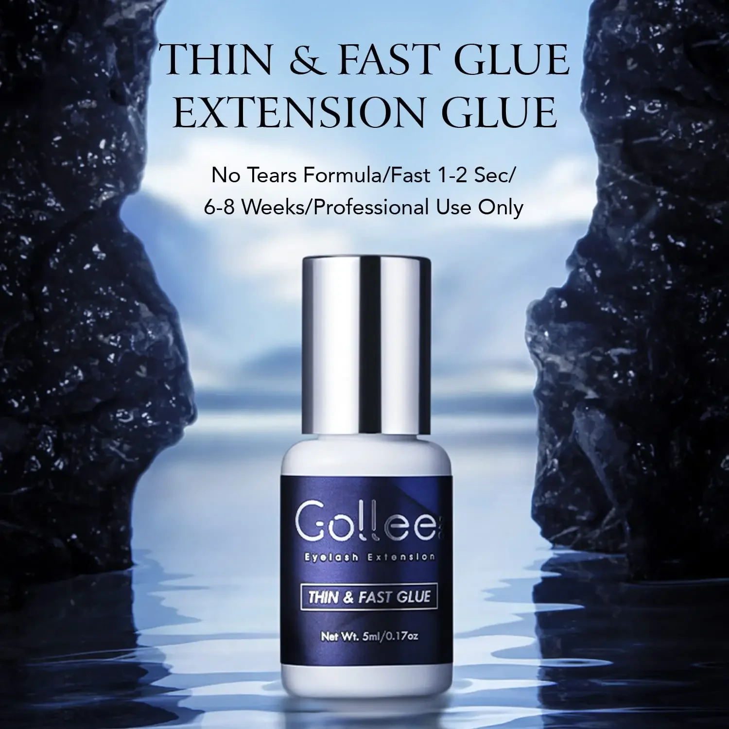 Gollee for Sensitive Eyes 5ml  - Eyelash Extension Glue For Sensitive Eyes review and price