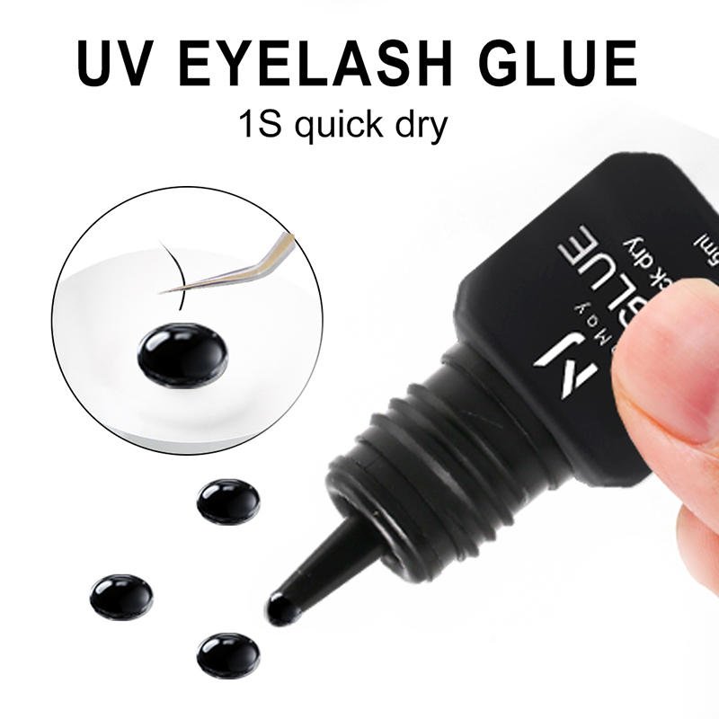 JOMAY UV Lash Glue Eyelash Glu - Eyelash Extension Glue For Sensitive Eyes review and price