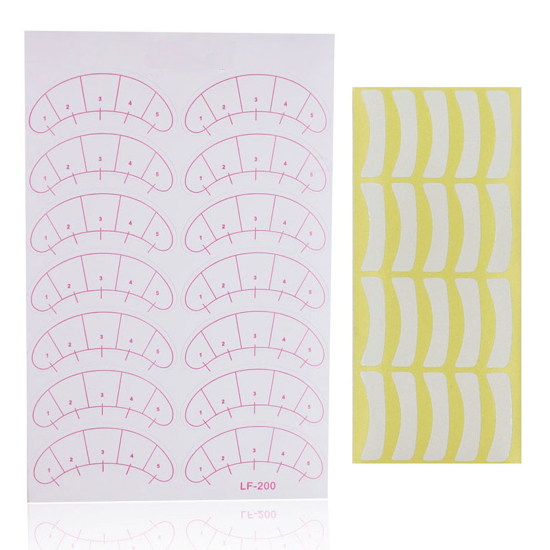Eyelash Extension Paper Patche - Lash Mapping Sticker review and price