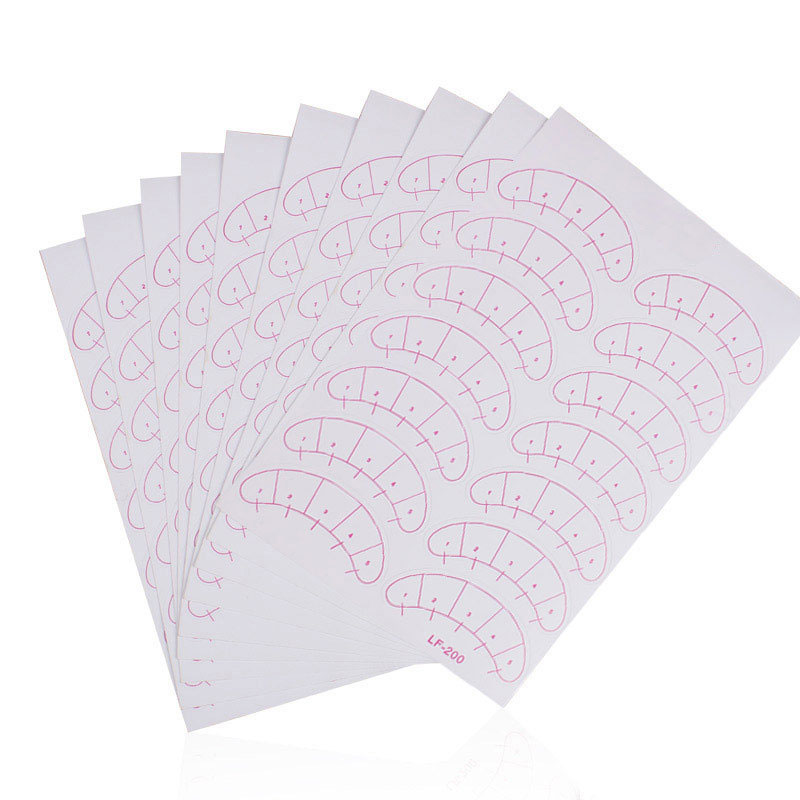 Eyelash Extension Paper Patche - Lash Mapping Sticker review and price