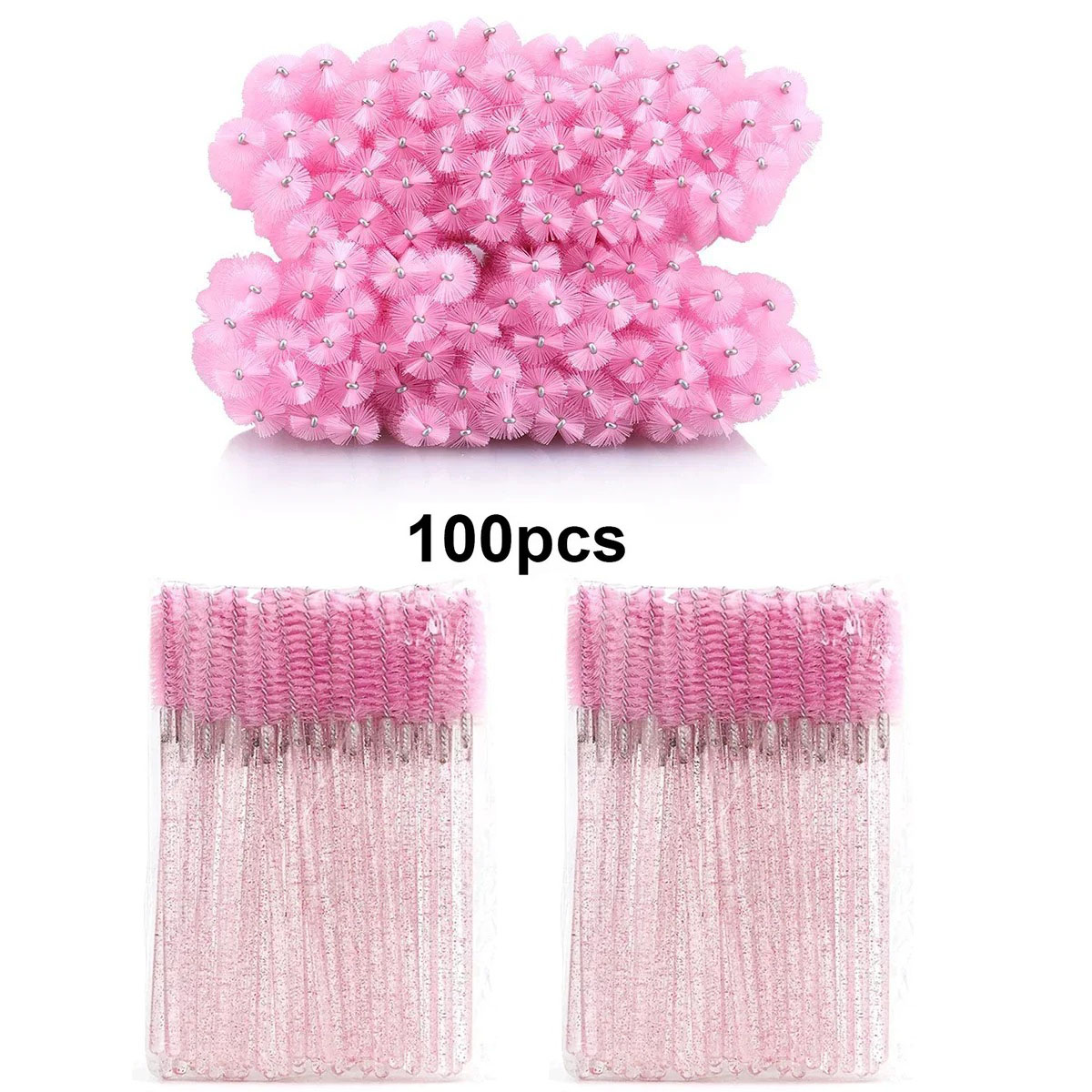 100pcs Disposable Eyelash Brus - Eyelash Extension Vendor review and price