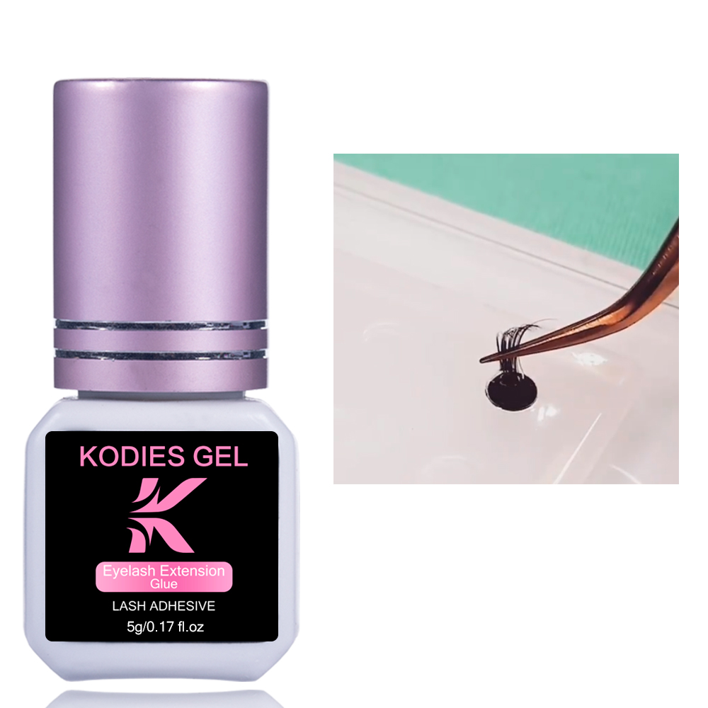 KODIES GEL Extra Strong Eyelas - Eyelash Extension Glue For Sensitive Eyes review and price
