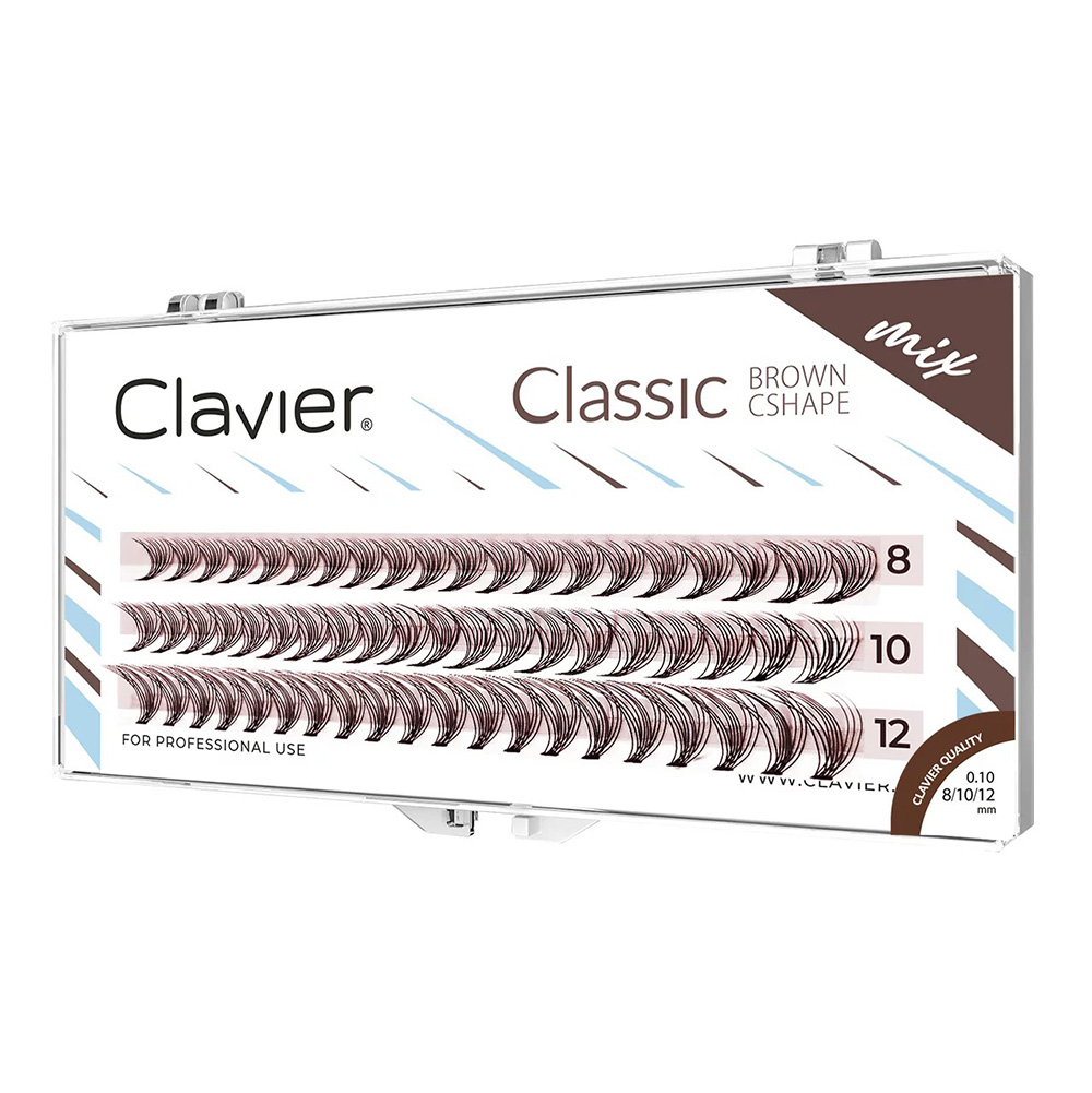 Clavier Classic Brown Eyelashe - Eyelash Extension Natural Classic review and price