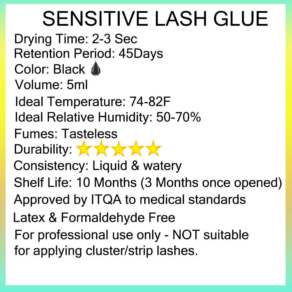 KODIES GEL Sensitive Eyelash G - Eyelash Extension Glue For Sensitive Eyes review and price