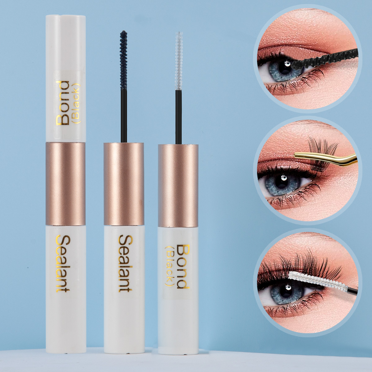 False eyelash glue waterproof  - Eyelash Extension Glue For Sensitive Eyes review and price