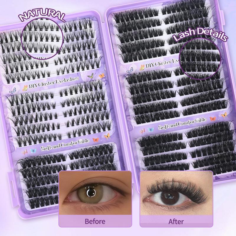 3D Fluffy Curled European Styl - Eyelash Extension Single Lash review and price
