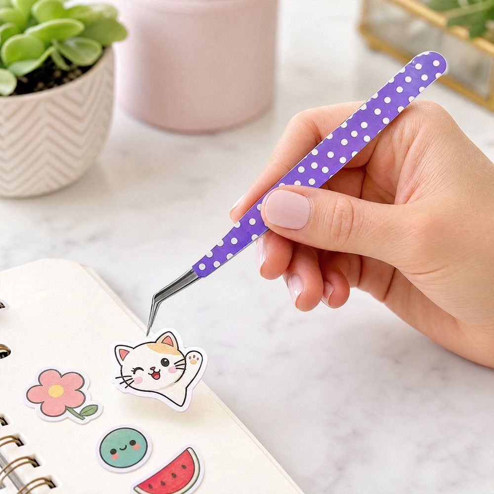 Stainless Steel Curved Sticker - Lash Mapping Sticker review and price