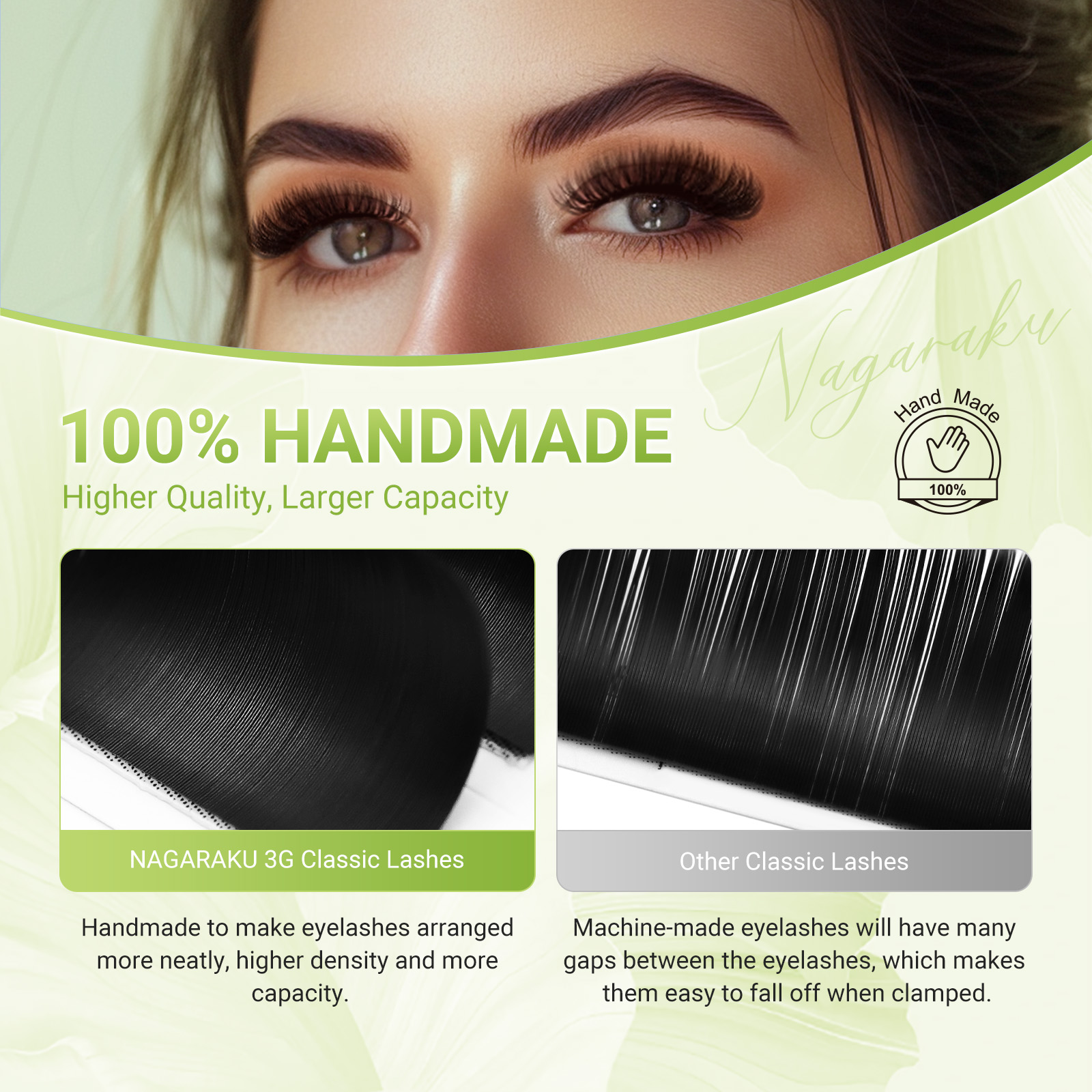 NAGARAKU Luxury Collected Clas - Eyelash Extension Natural Classic review and price