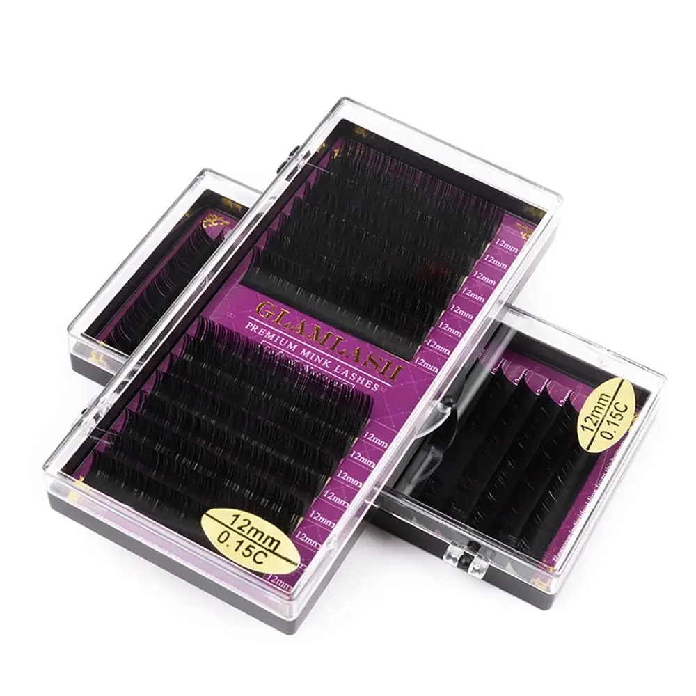 GLAMLASH Wholesale 16Rows BCCC - Eyelash Extension Single Lash review and price