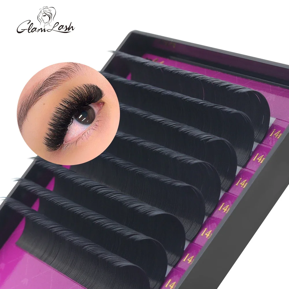 GLAMLASH Wholesale 16Rows BCCC - Eyelash Extension Single Lash review and price