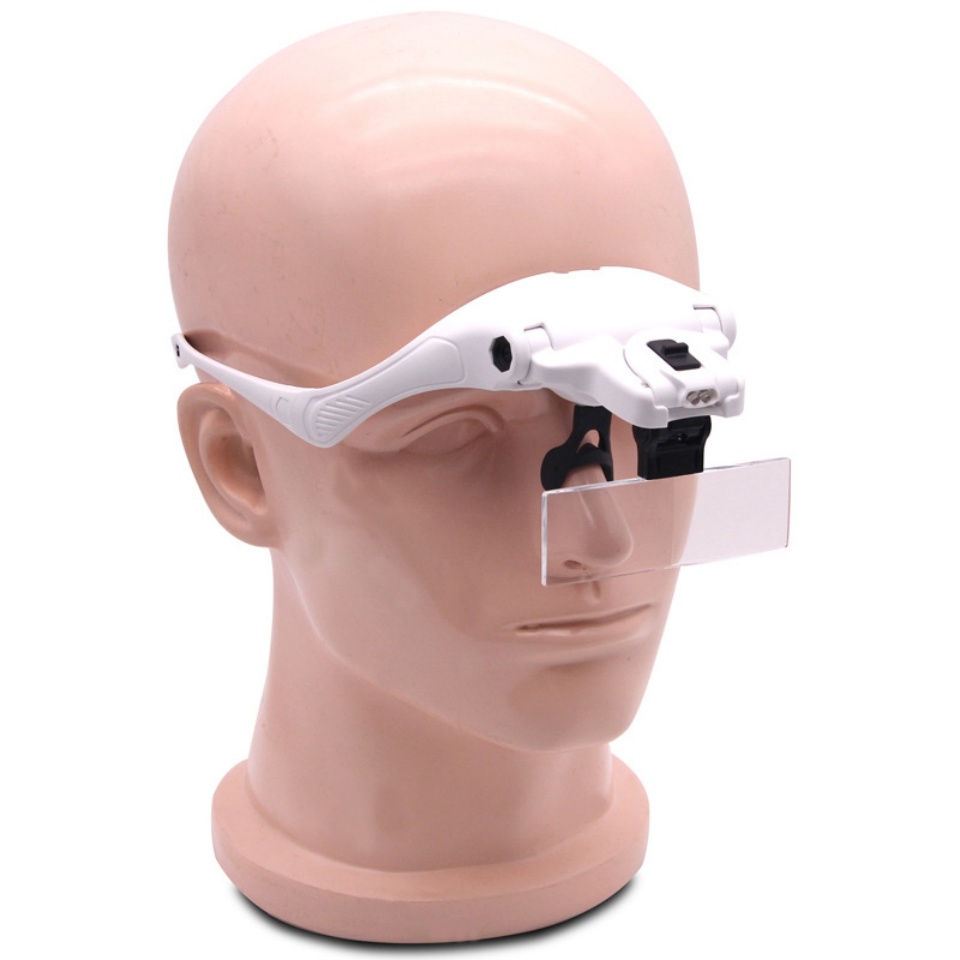 5 Lens Adjustable Loupe Headba - Eyelash Extension With Glasses review and price