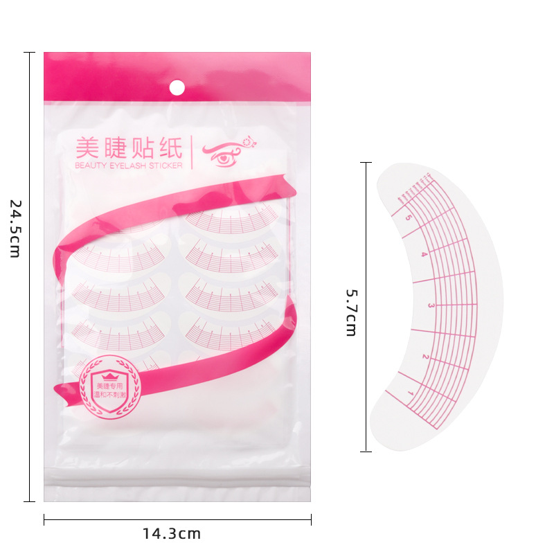70 Pairs Eyelash Mapping Stick - Lash Mapping Sticker review and price