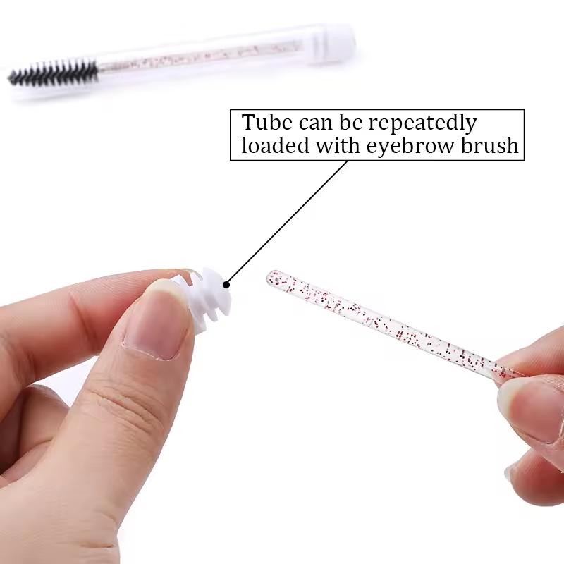 Eyelash Brush Tube With Eyebro - Eyelash Extension Vendor review and price