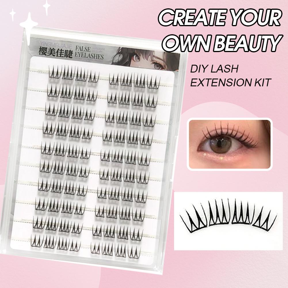 U Shape Glue-free False Eyelas - Eyelash Extension Single Lash review and price