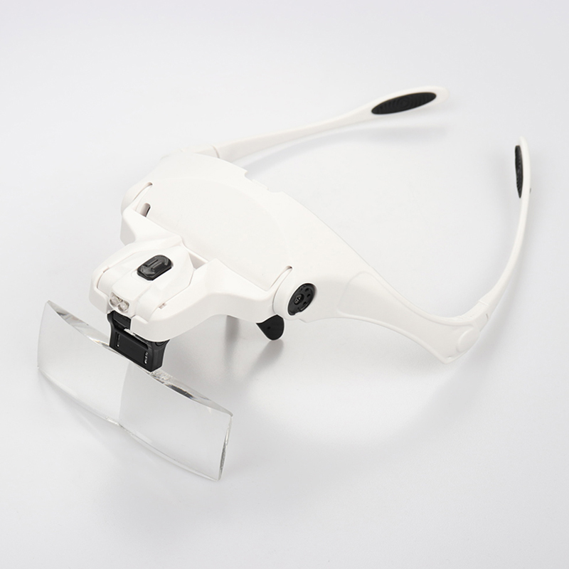 5 Lens Magnifying Glasses LED  - Eyelash Extension With Glasses review and price