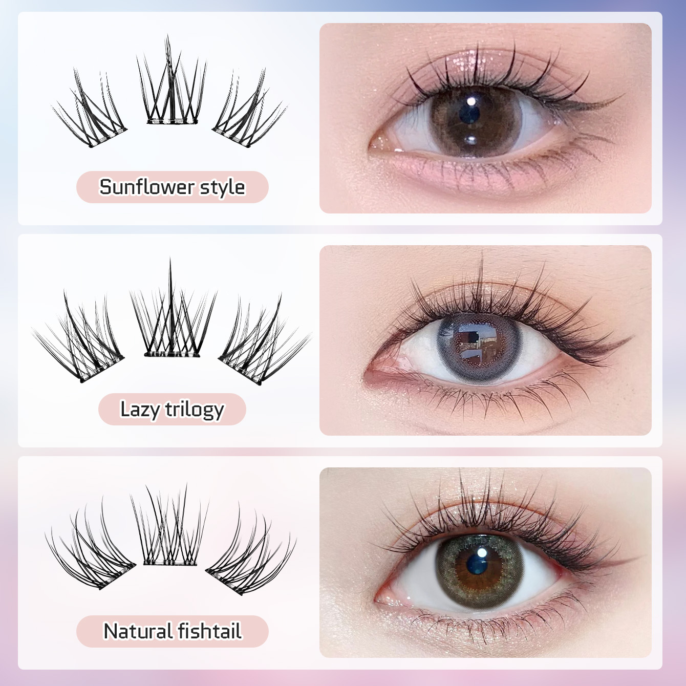 10 Rows of Large Capacity Glue - Eyelash Extension Single Lash review and price