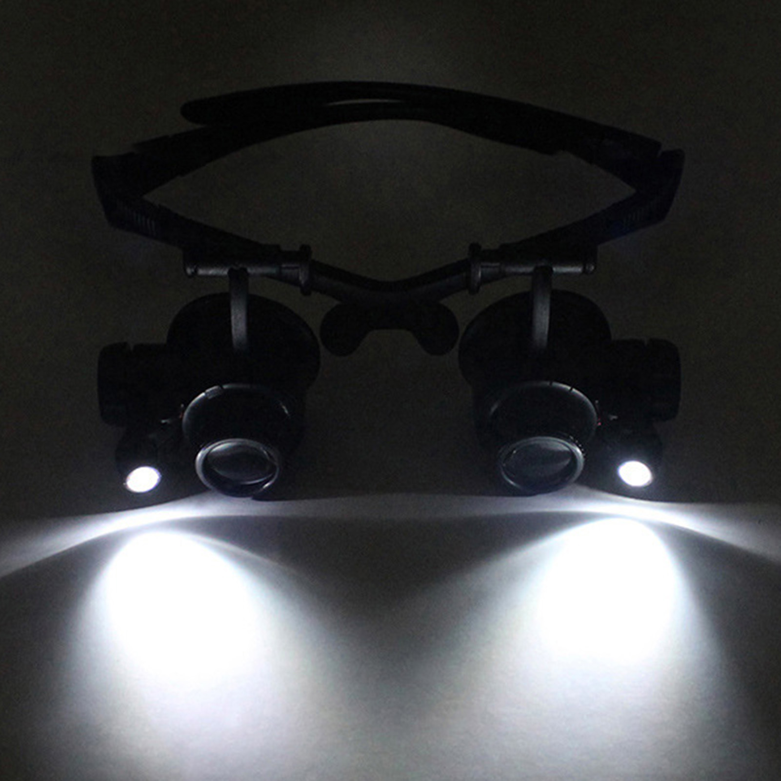 LED Light Eye Magnifying Glass - Eyelash Extension With Glasses review and price