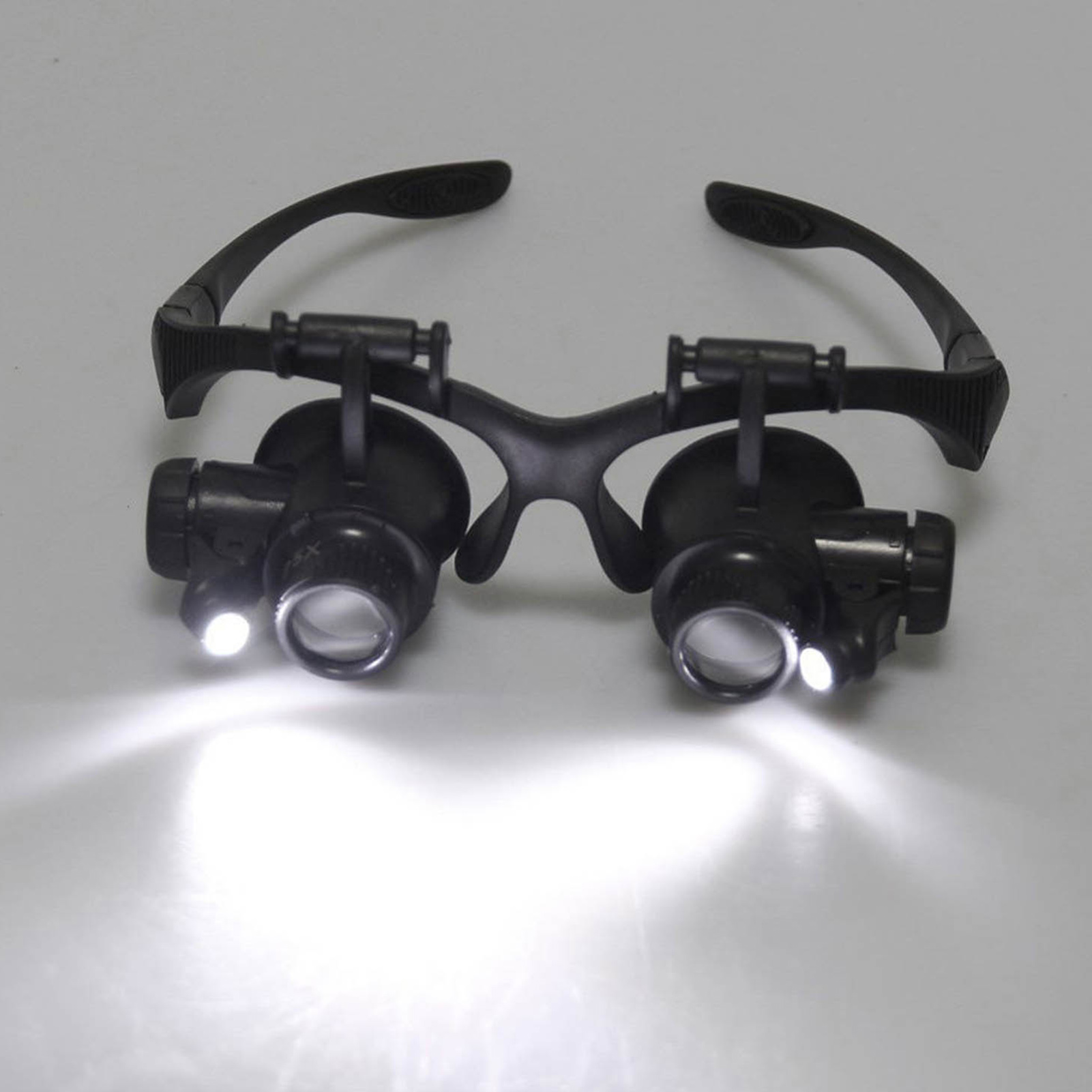 LED Light Eye Magnifying Glass - Eyelash Extension With Glasses review and price