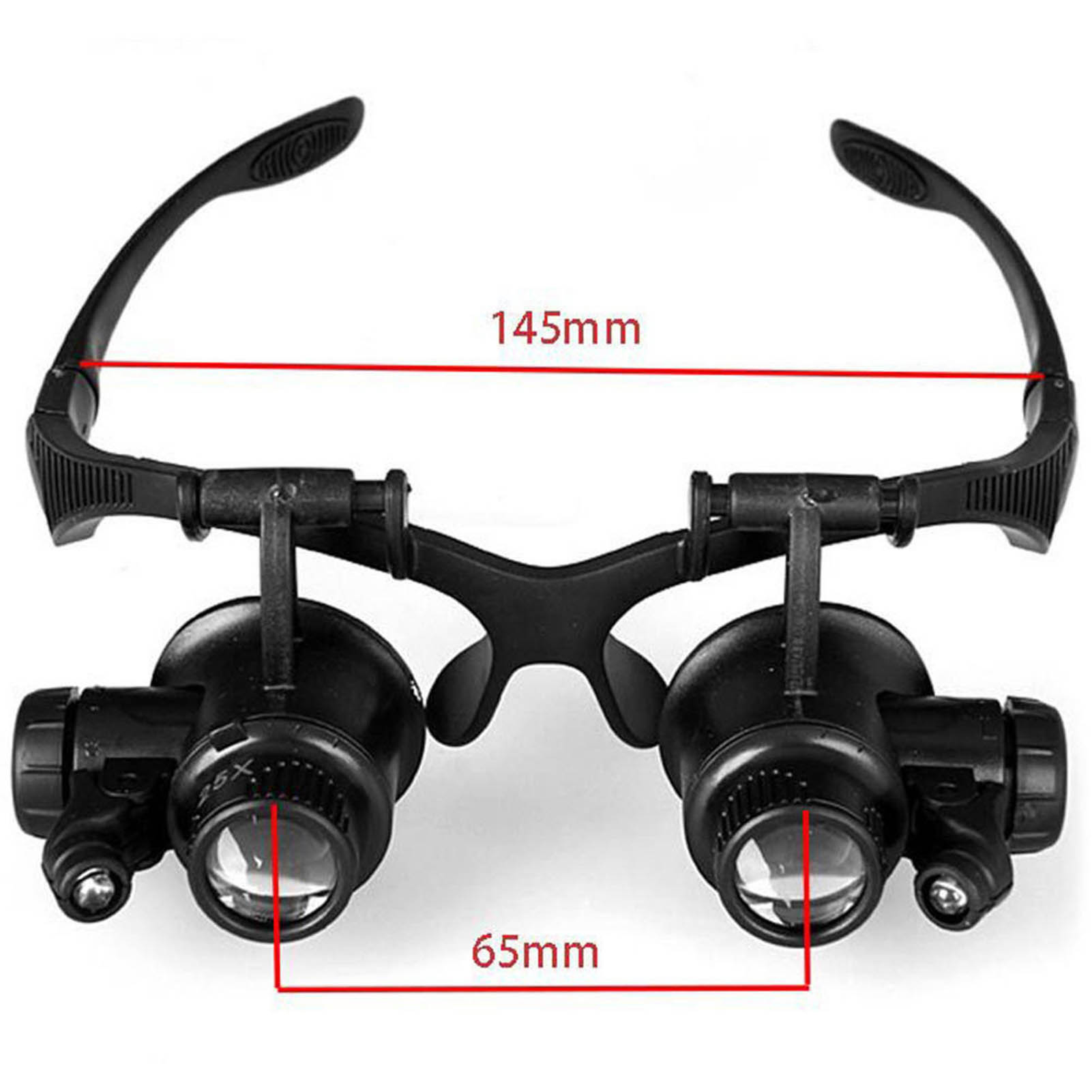 LED Light Eye Magnifying Glass - Eyelash Extension With Glasses review and price
