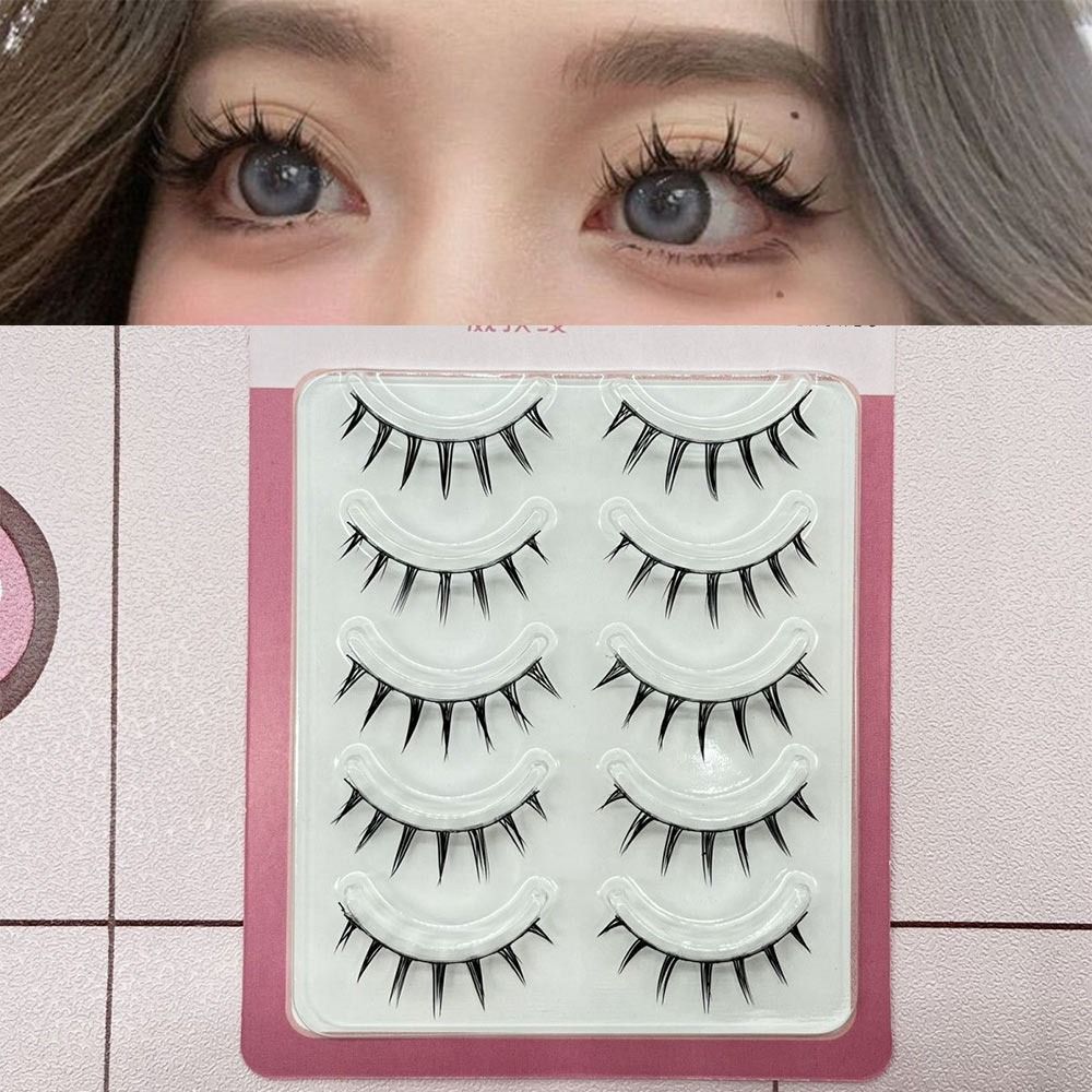 5 Pairs Pack Japanese Cosplay  - Faux Mink Lash review and price