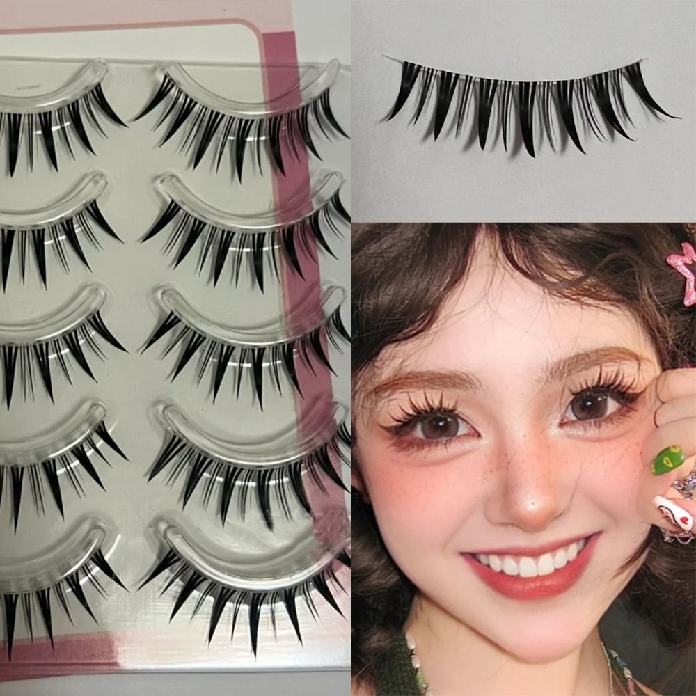 5 Pairs Pack Japanese Cosplay  - Faux Mink Lash review and price