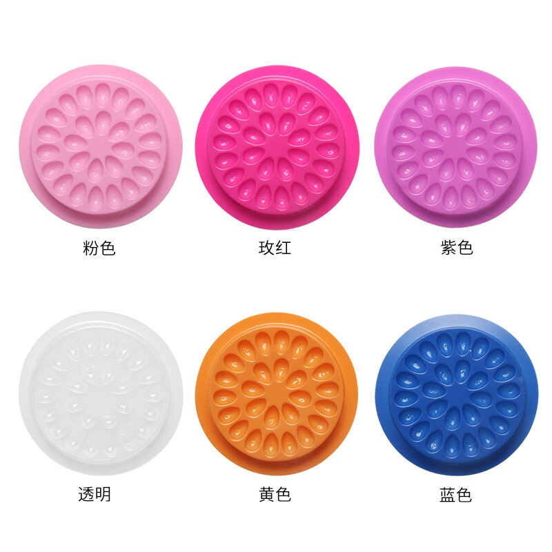 100pcs Eyelash Glue Holder Eye - Individual Lash Tray review and price