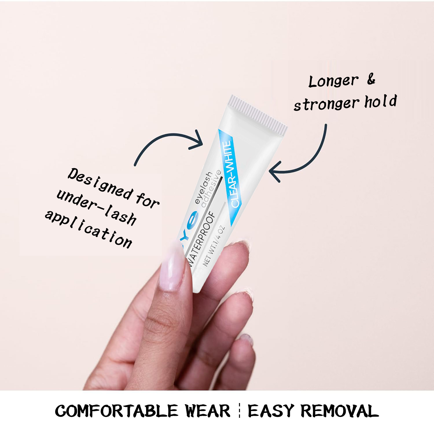 Waterproof Eyelash Glue for St - Eyelash Extension Glue For Sensitive Eyes review and price