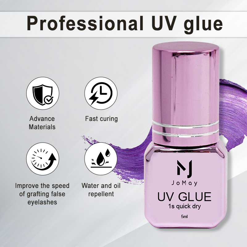 JOMAY 3 Bottles Fast Drying UV - Eyelash Extension Glue For Sensitive Eyes review and price