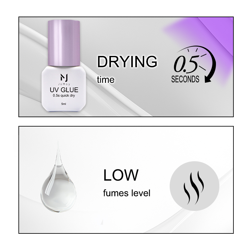 Super Fast Speed Up 0.5s UV La - Eyelash Extension Glue For Sensitive Eyes review and price