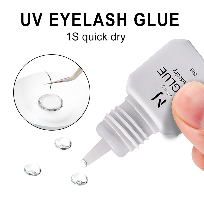 Super Fast Speed Up 0.5s UV La - Eyelash Extension Glue For Sensitive Eyes review and price