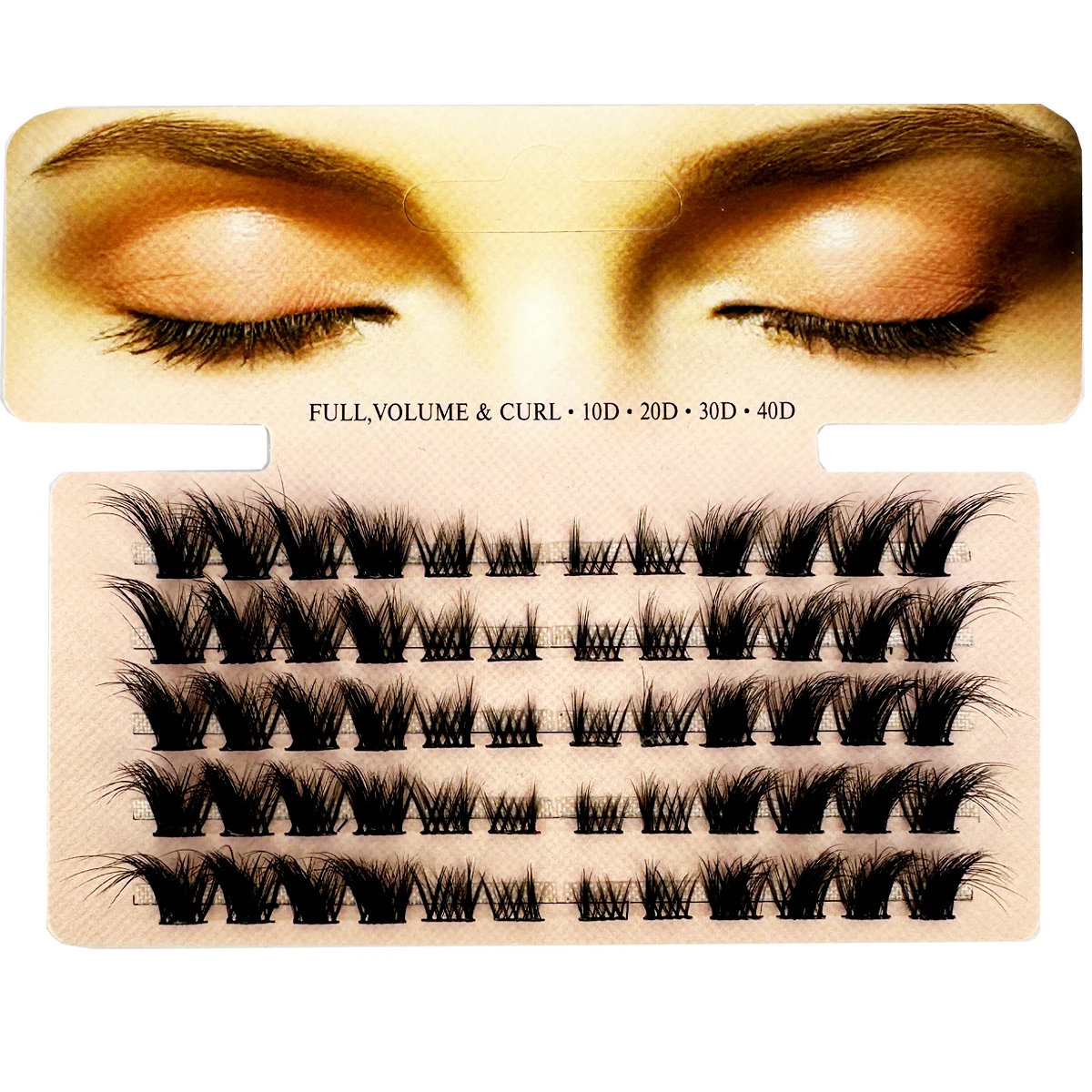 Mix 3D Fluffy Single Cluster E - Eyelash Extension Single Lash review and price