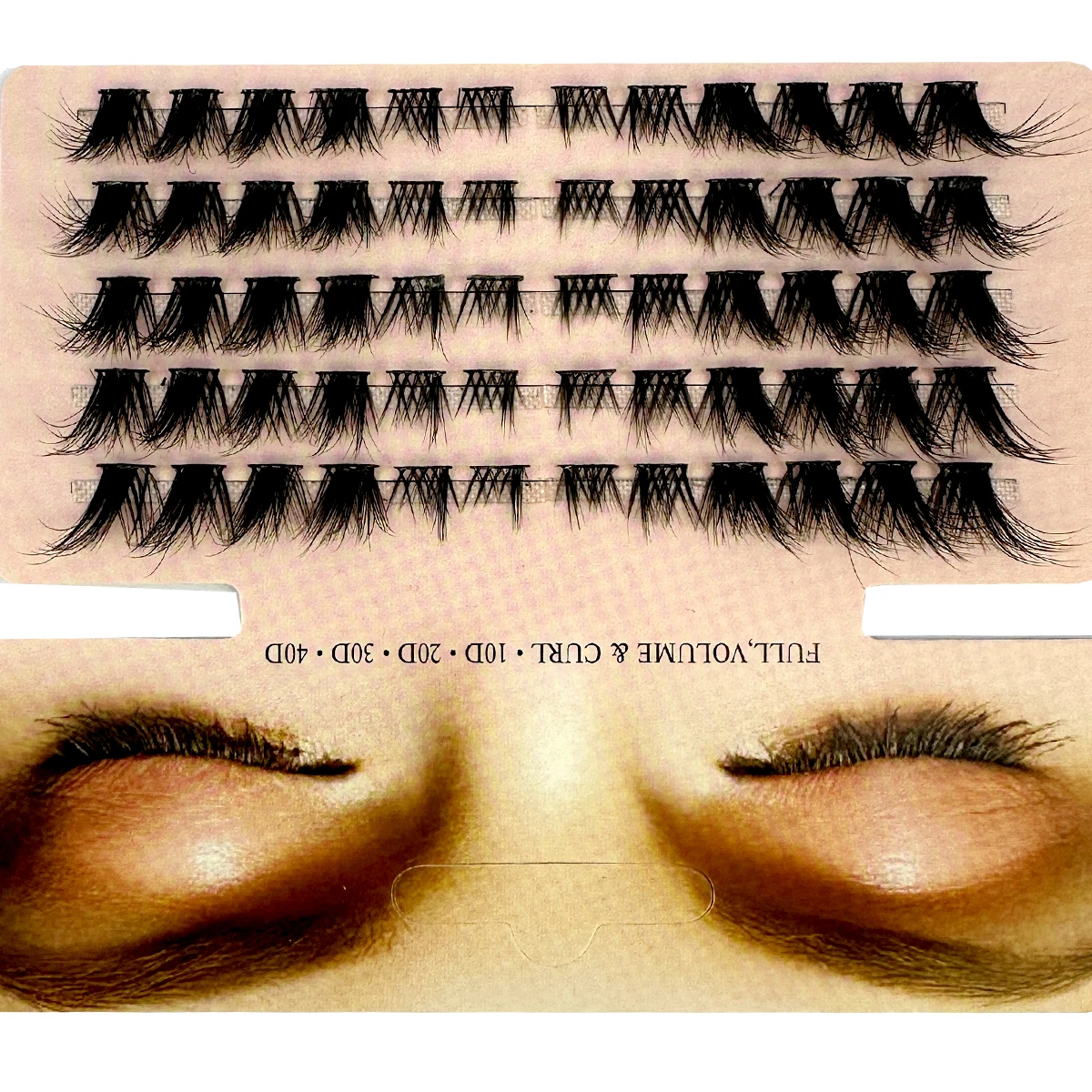 Mix 3D Fluffy Single Cluster E - Eyelash Extension Single Lash review and price