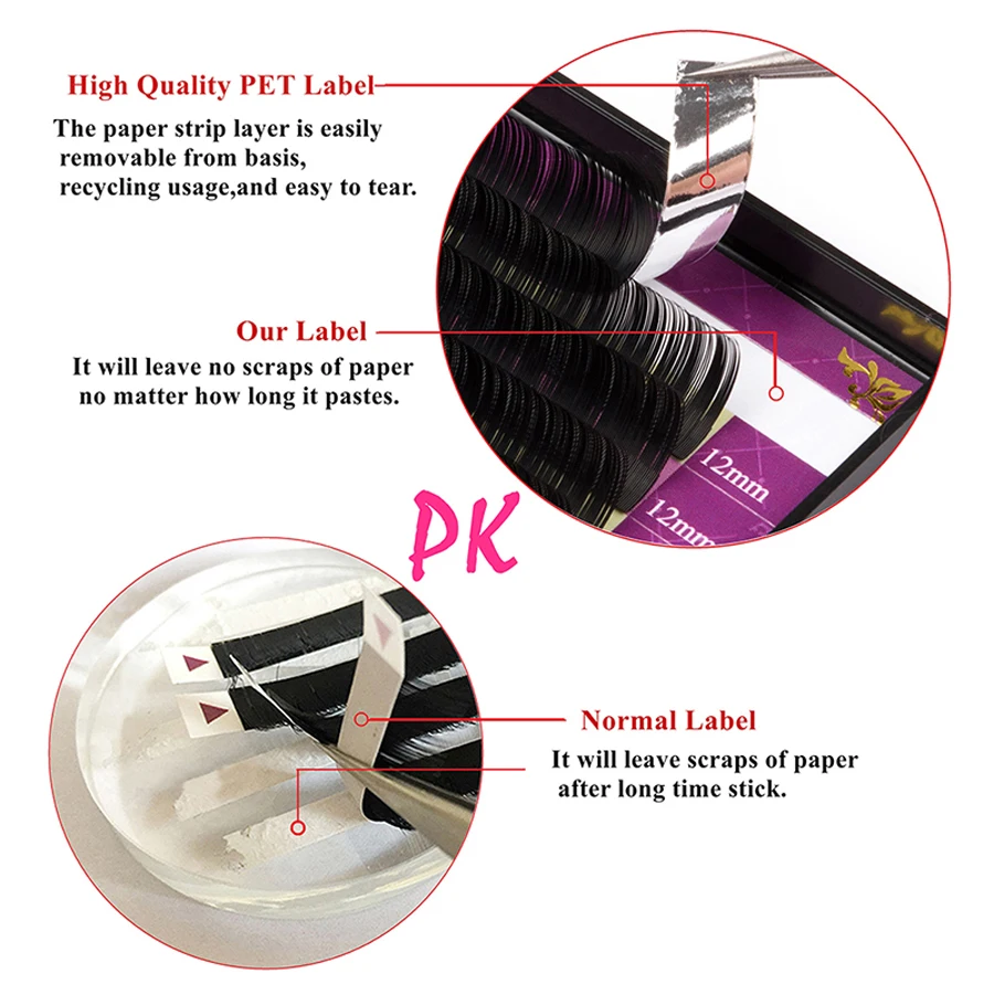 GLAMLASH wholesale 16Rows High - Eyelash Extension Single Lash review and price